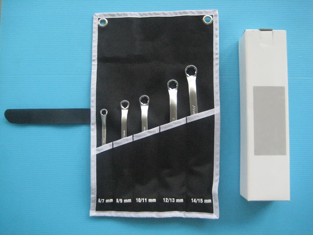 Offset Bolt Extractor Combination Wrench Set