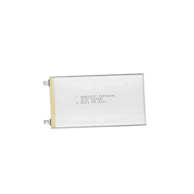 Wholesale Price JHY practical polymer 5662170  3.7V 5000mAh Portable rechargeable battery Durable lithium battery