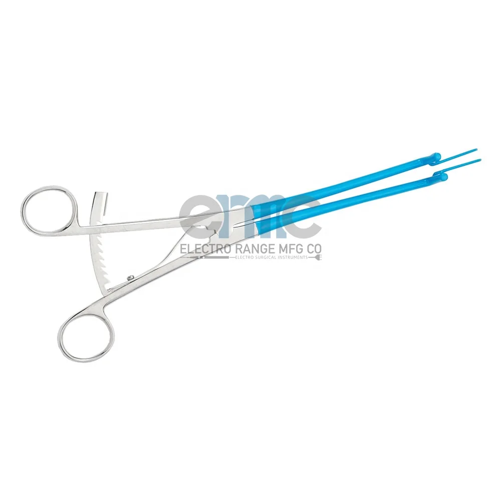 High Frequency 2023 Electro Surgical Instruments Double Isolated Premium Quality Gynecology Speculums Ring Forceps