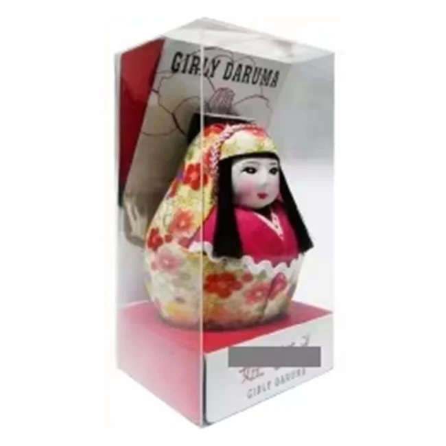 Made in Japan Ehime Traditional Doll Hime-Daruma Ivory Version Daruma Doll for Adult Decoration Hot Selling Products 2024