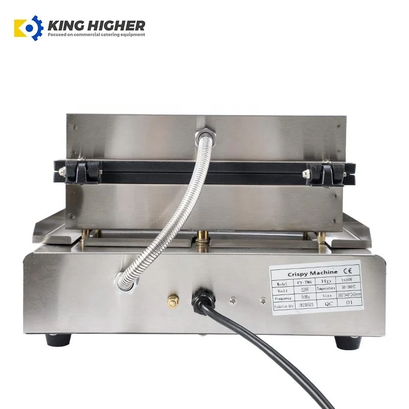 Taiyaki Machine High-Efficiency Korea Electric Fish-Shaped Waffle Maker 220V Baking Machine for Food Shops Hotels New Used