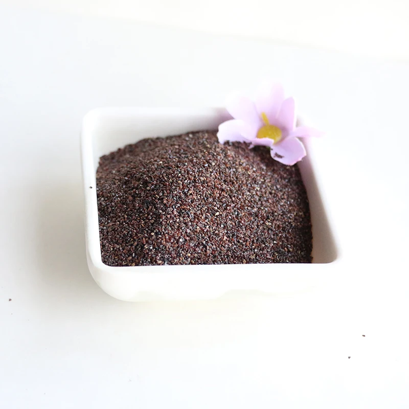 Sandblasting garnet waterjet 80 mesh garnet abrasive for sale