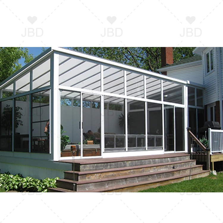 Insulated Conservatory Sunroom Insulated Conservatory Sunroom Bespoke Glass Tiled Outdoor Porch Enclosure Kit