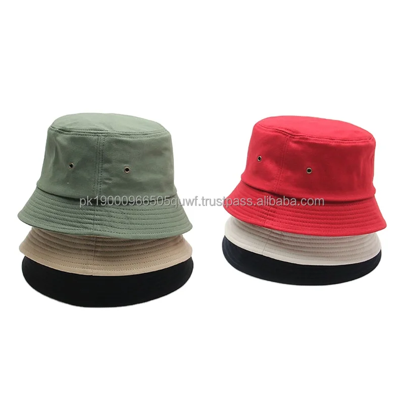 
factory price wholesale cheap blank plain custom bucket hat/fisher hat 