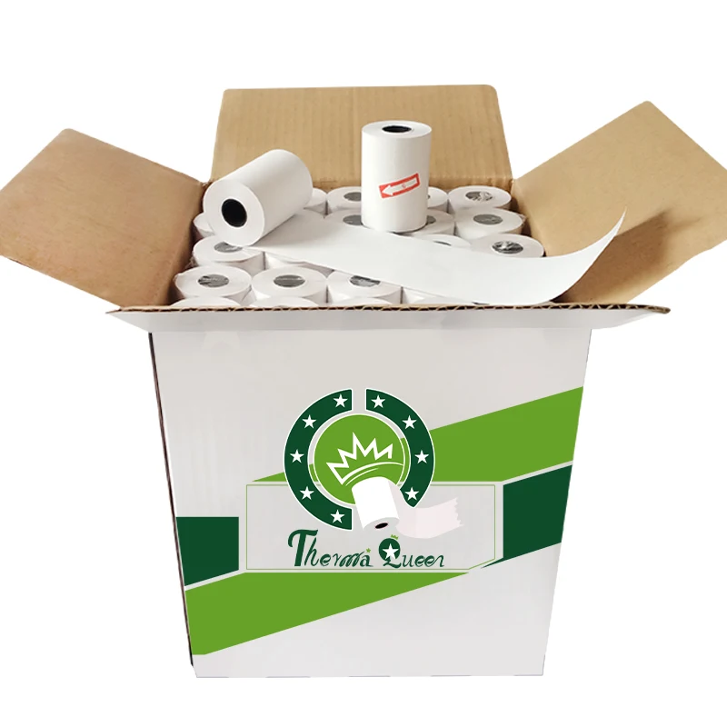 High Smoothness Bill 56X16 80X70Mm Roll Thermal Paper 57Mm 80Mm With Pos Printer
