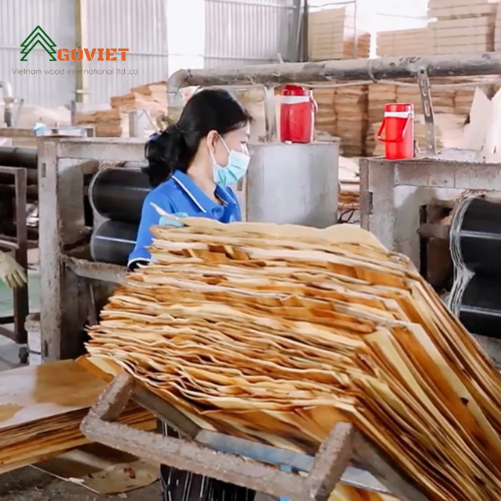 Упаковка для поддонов фанера древесина поставщик производитель древесины vlvl Vietnam продажа 1200*70*12 мм
