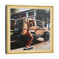 Wholesale Price oil painting Venice street life Painting For home Decor