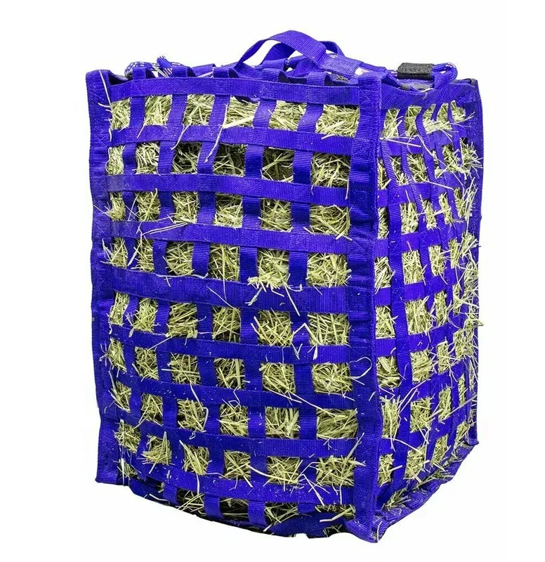 High Quality Cheap Slow Feed Horse Hay Bag Horse Feed Bag with Custom logo