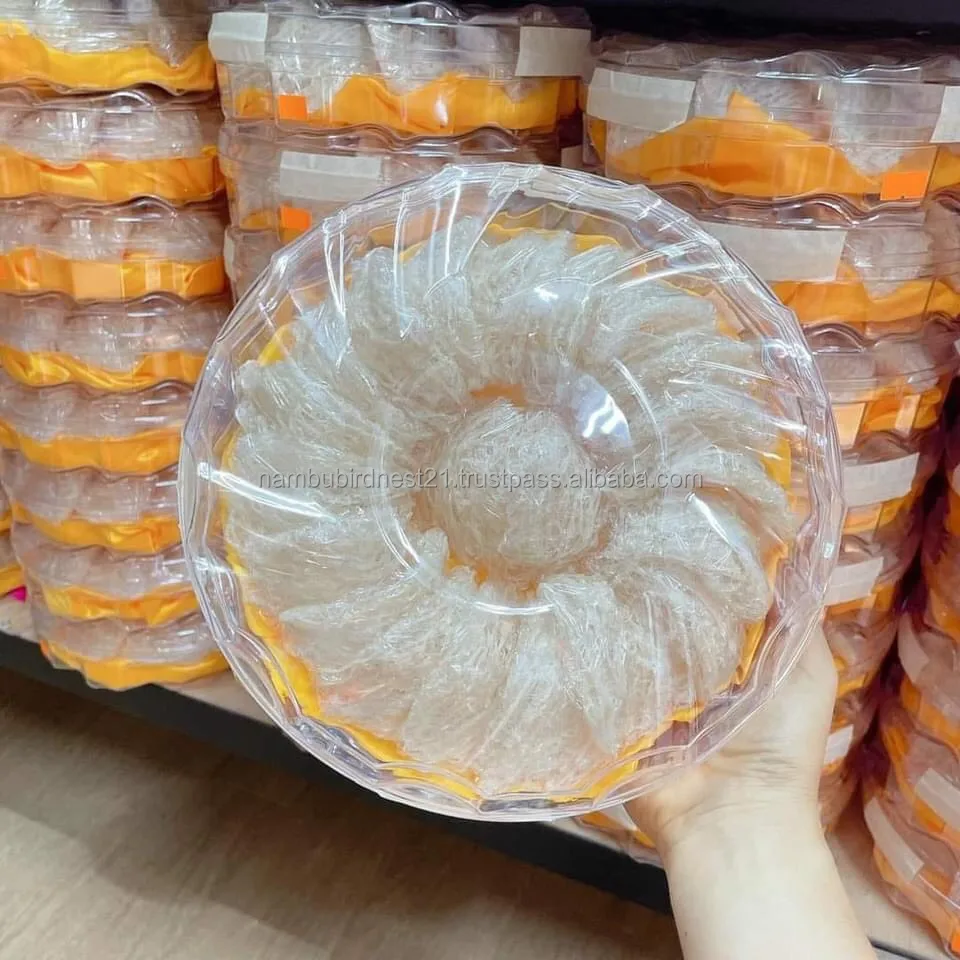 (Mr Nam Bu) - Swiftlet Nest From Viet Nam - Best Quality Edible Bird Nest Available - Edible Birds Nest Box Natural Premium