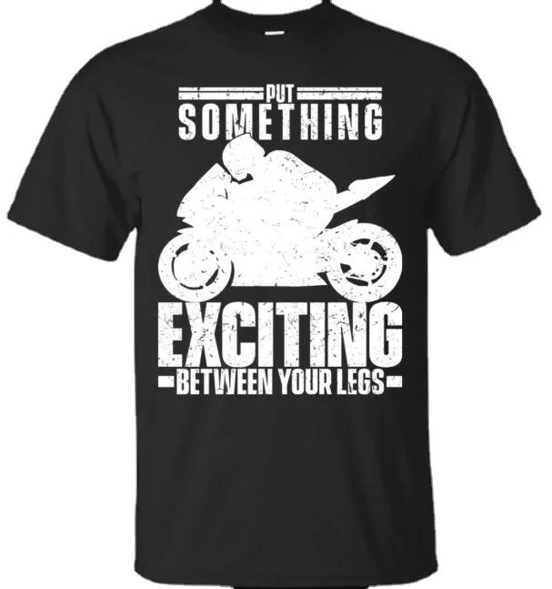 Оптовая продажа 2021 Байкерская Футболка мужская забавная мотоциклетная 100% хлопковая Мужская футболка модный дизайн Графические футболки