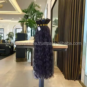 Indian Raw Unprocessed MinkVirgin Natural Wavy Straight Hair Weaving Bundle Wholesale Raw Bulk Indian Human Hair Suppliers,hairX