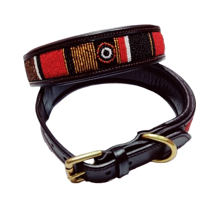 Dog Collar And Leash Puppy Amazona Soft Dog Accessories Luxury Best Selling Pet Supplies Drop shipping Dog Collar