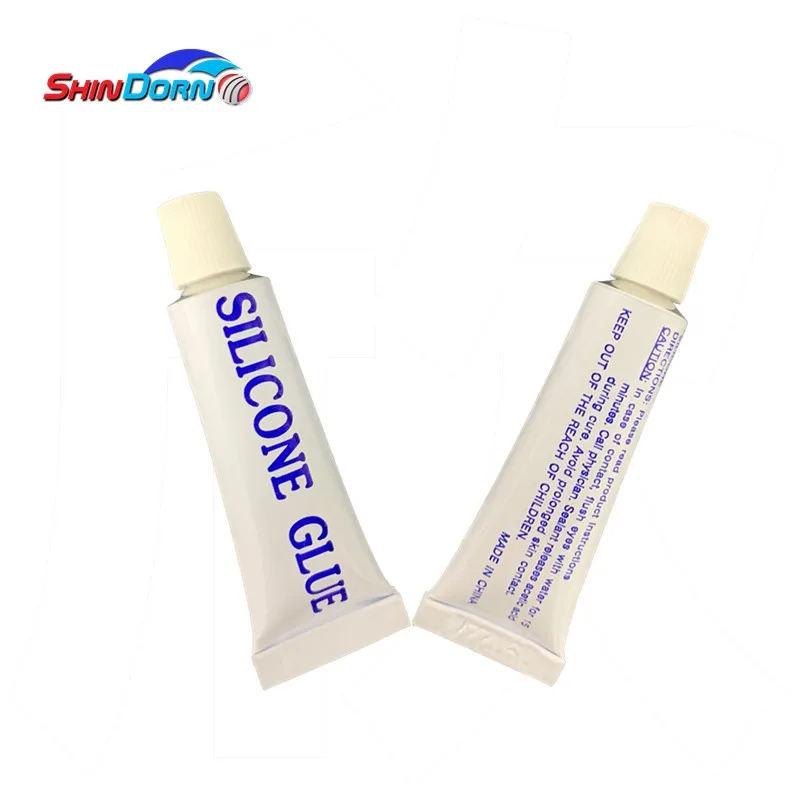7 gram Clear adhesive silicone glue for ABS plastic and hard plastic