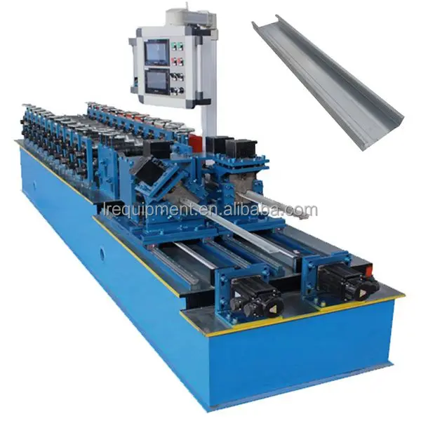 Framing for Building System Storage Rack Beam Upright Keel Roll Forming Machine Steel Angle Light Keel With Punching System