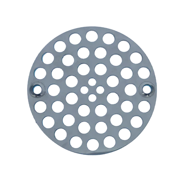 4 Inch Round Shower Grid with Screws