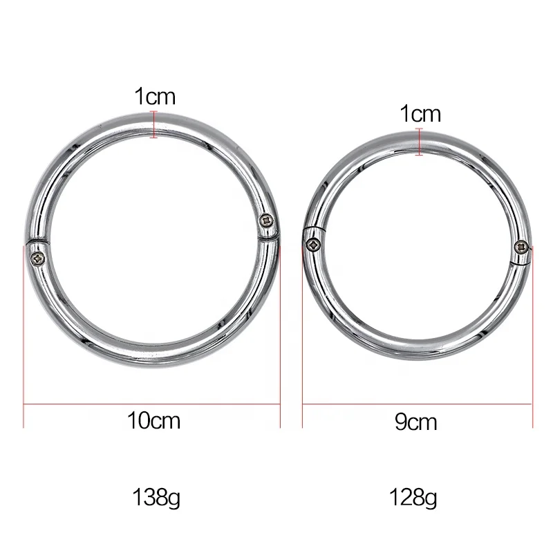Stainless Steel Veterinary 10 cm Cattle Bull Nose Rings BEST quality in cheap price supplier from Sialkot Pakistan