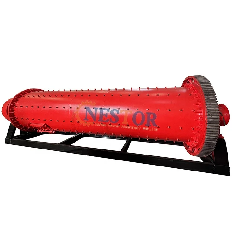 Mini silica sand and gold grinding ball mill laboratory for chromite stone
