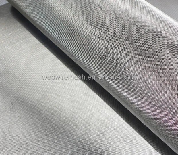 Plain Twill Dutch Woven Square Flat Stainless Steel Wire Cloth Screen Mesh
