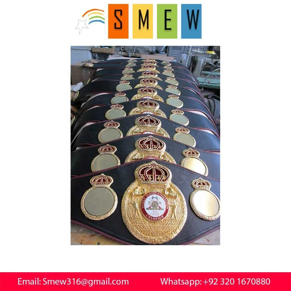 WBC MMA Boxing Championship Belts Set
