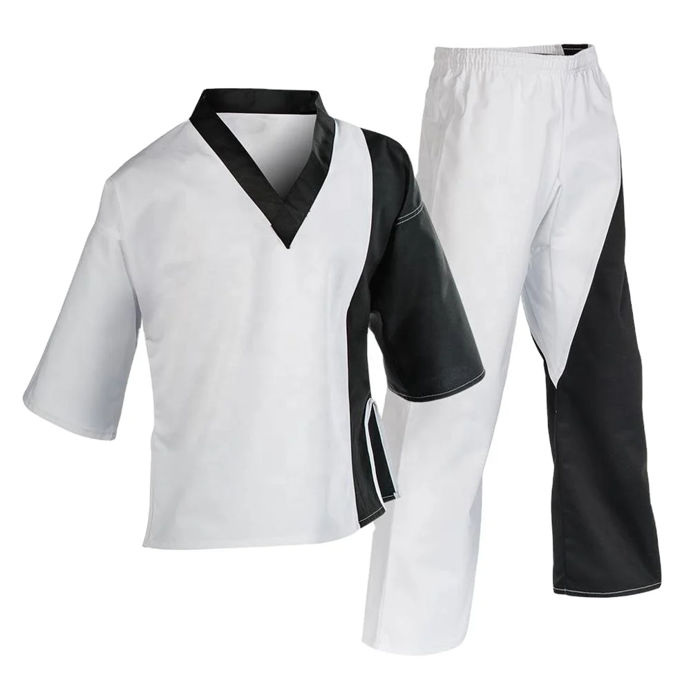 Karate Uniform Suit Taekwondo Kick Boxing Martial Art Training Clothes