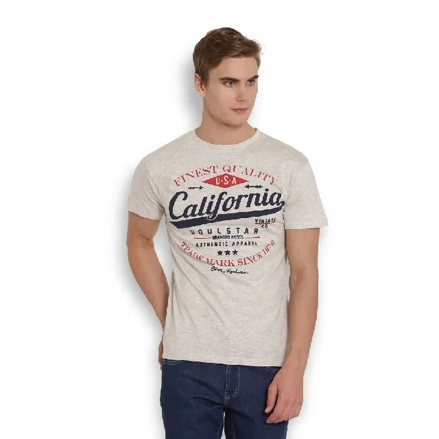 Inexpensive Machine Friendly Bio Washed Eco Friendly Contrast Trim Pure Cotton Trendy Half Hand Sublimation O Neck Mens T Shirts