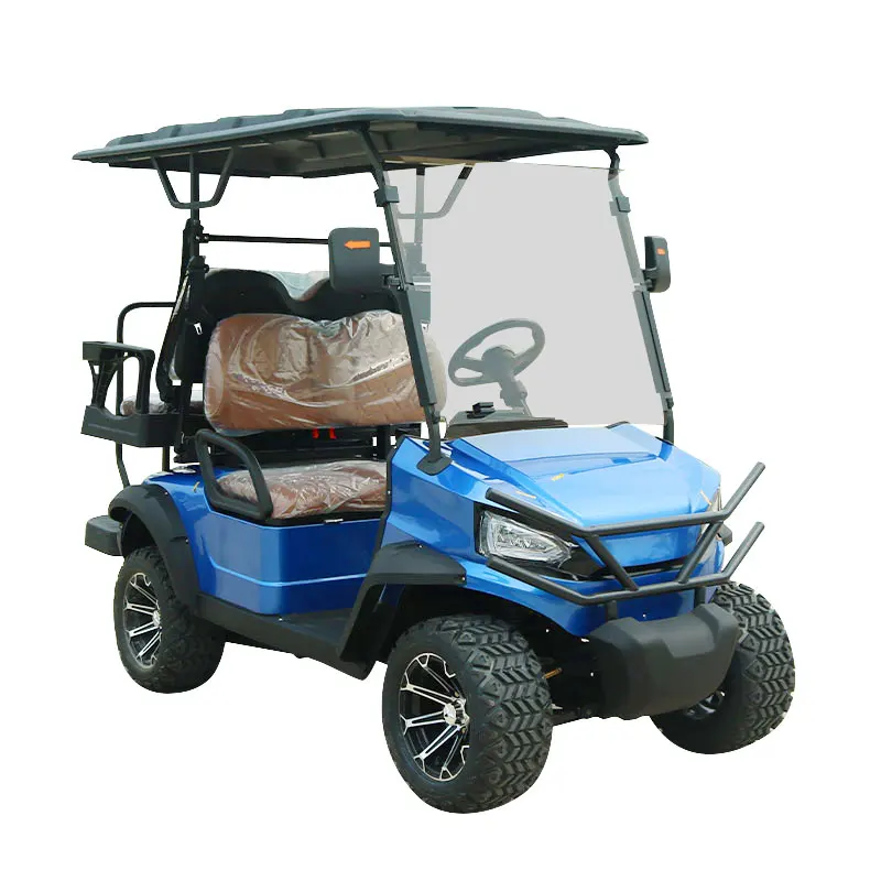 Factory Supply 2/4/6/8 Seater Off Road Electric Golf Cart 5KW AC Motor ODM Service for Exclusive Brand Agent Electric Golf Carts