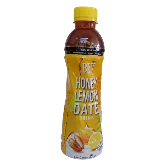 Best Selling 350ml IBEV Brand Date Palm Honey Lemon Juice Halal for Nutrition Healthy Drink Beverage Made in Thailand