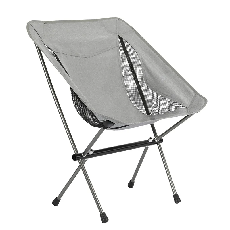 Modern Design Portable Folding Chair for Home Leisure Camping Beach Fishing Picnics Workshops Parks Made of Oxford Fabric