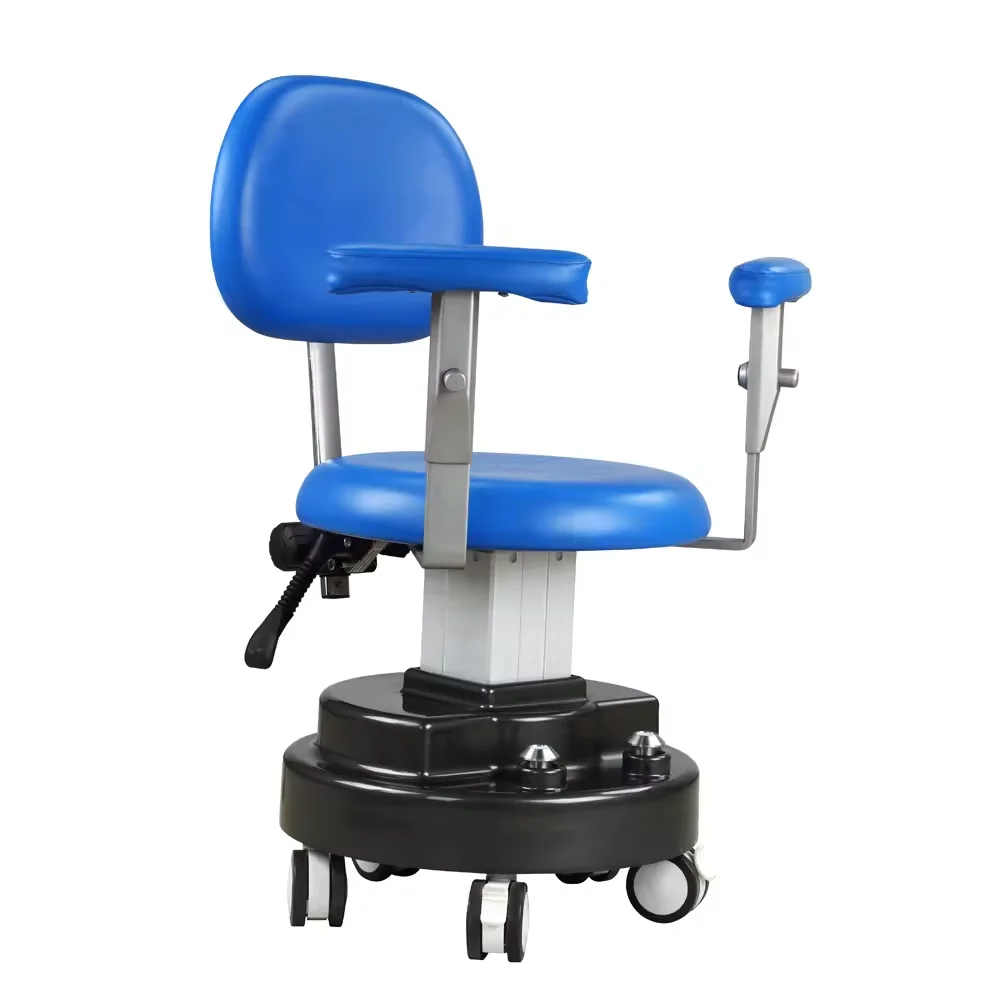 MN-OC001 Professional Ergonomic Adjustable Operator Hygienist Dental Doctor Nurse Saddle Stool Chair