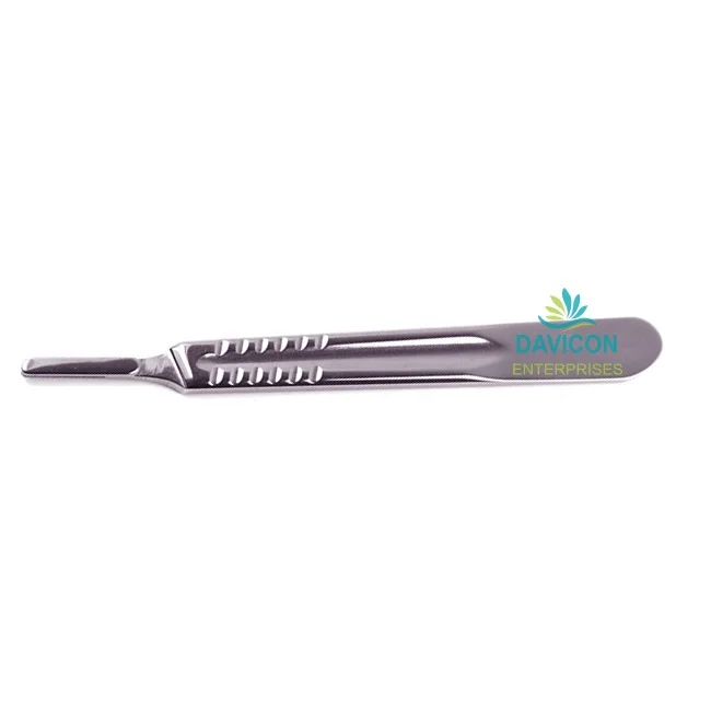 Stainless Steel Scalpel Handle, No. 4 DERMATOMES SKIN GRAFT KNIVES
