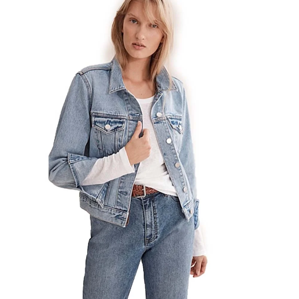 BSCI Фабрика мужская 100% хлопковая джинсовая модная стеганая куртка