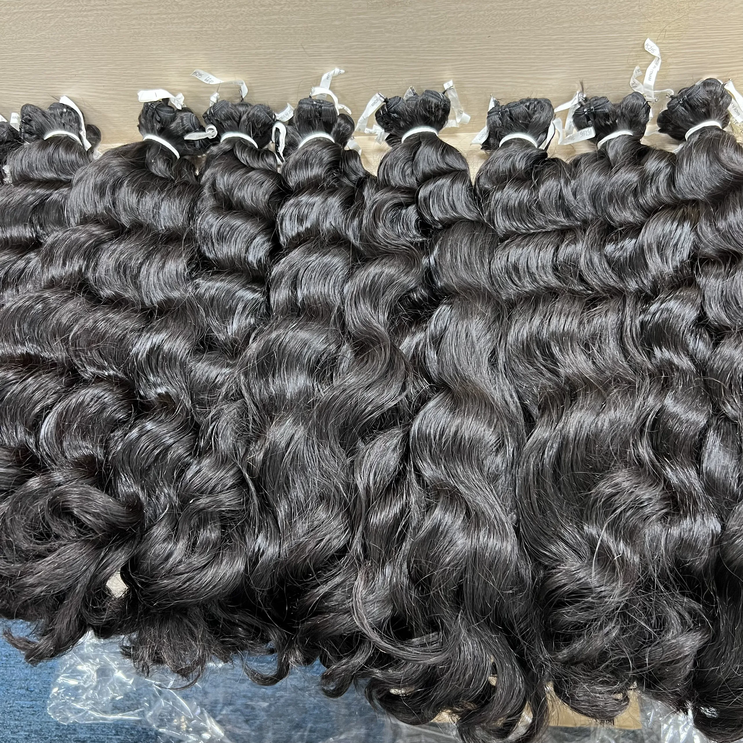 Beladyhair 100% настоящие человеческие волосы натуральные волнистые все текстуры 100 грамм необработанные с> = 60% длинное соотношение волос из Вьетнама