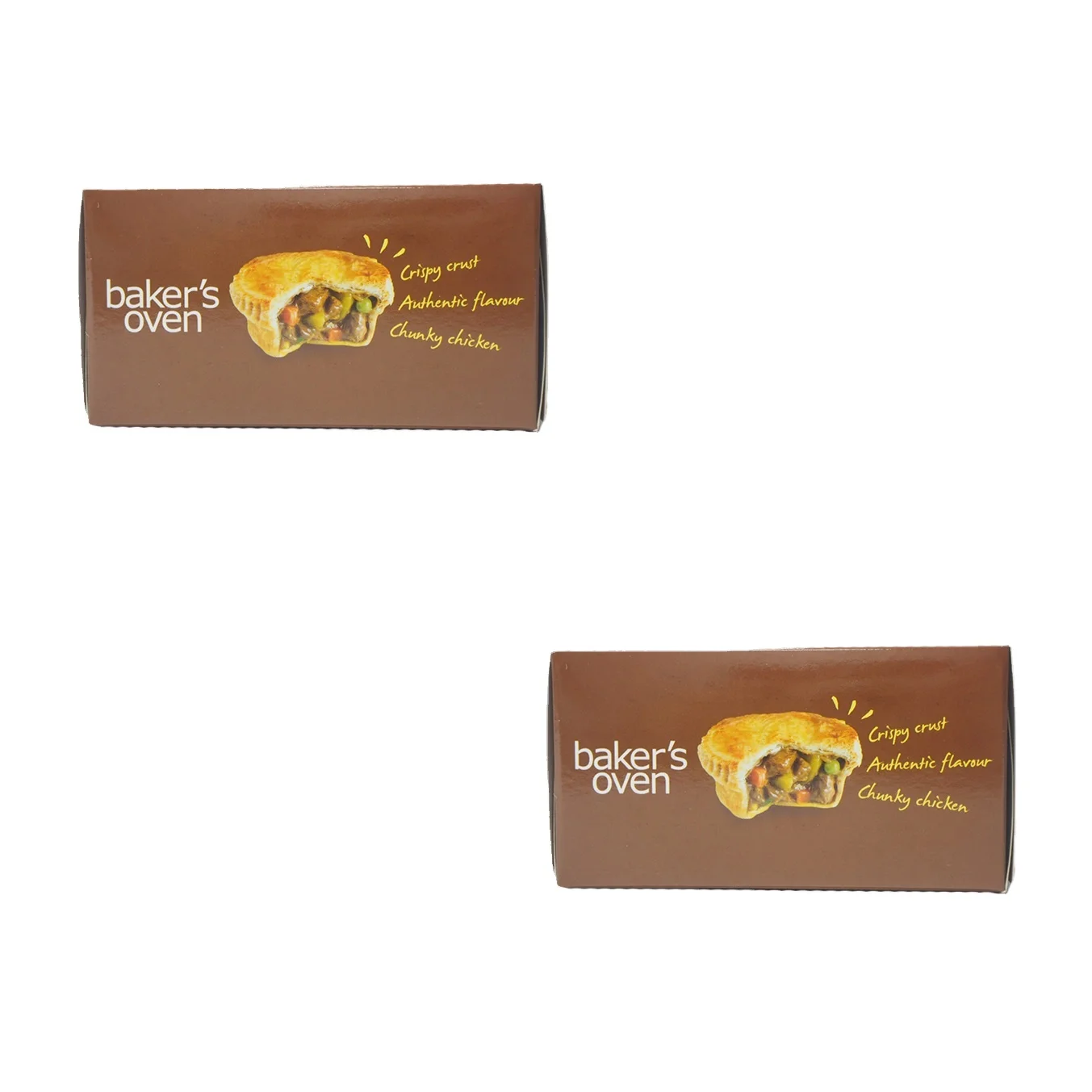 
Black Pepper Chicken Pie Puff Frozen Sugar-Free Spinach Round Pastry With Shelf Life 12 Months In Colored Box Packaging 