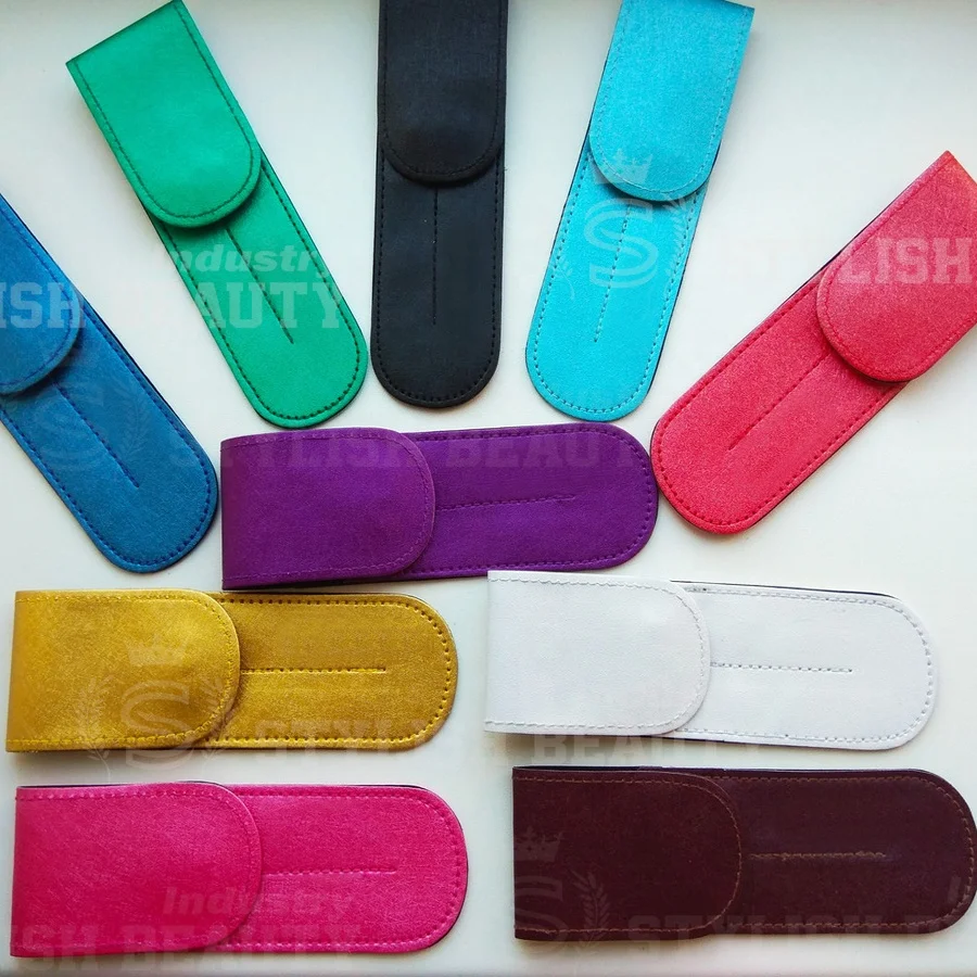 Multifunctional High Quality Anti Static Stainless Steel Vetus Eyelash Extension Tweezers With Pouch Packing Customized Logo