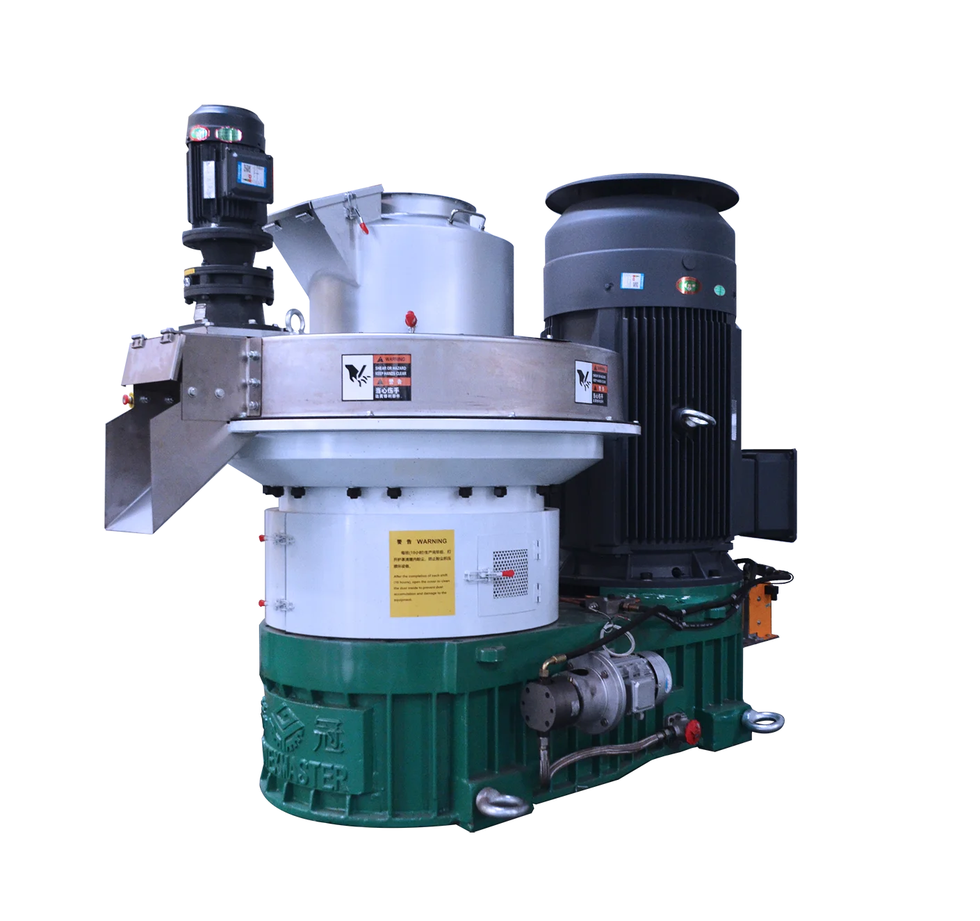 Bolida & Rotex industrial large capacity vertical ring die pellet machine wood pellet making machine