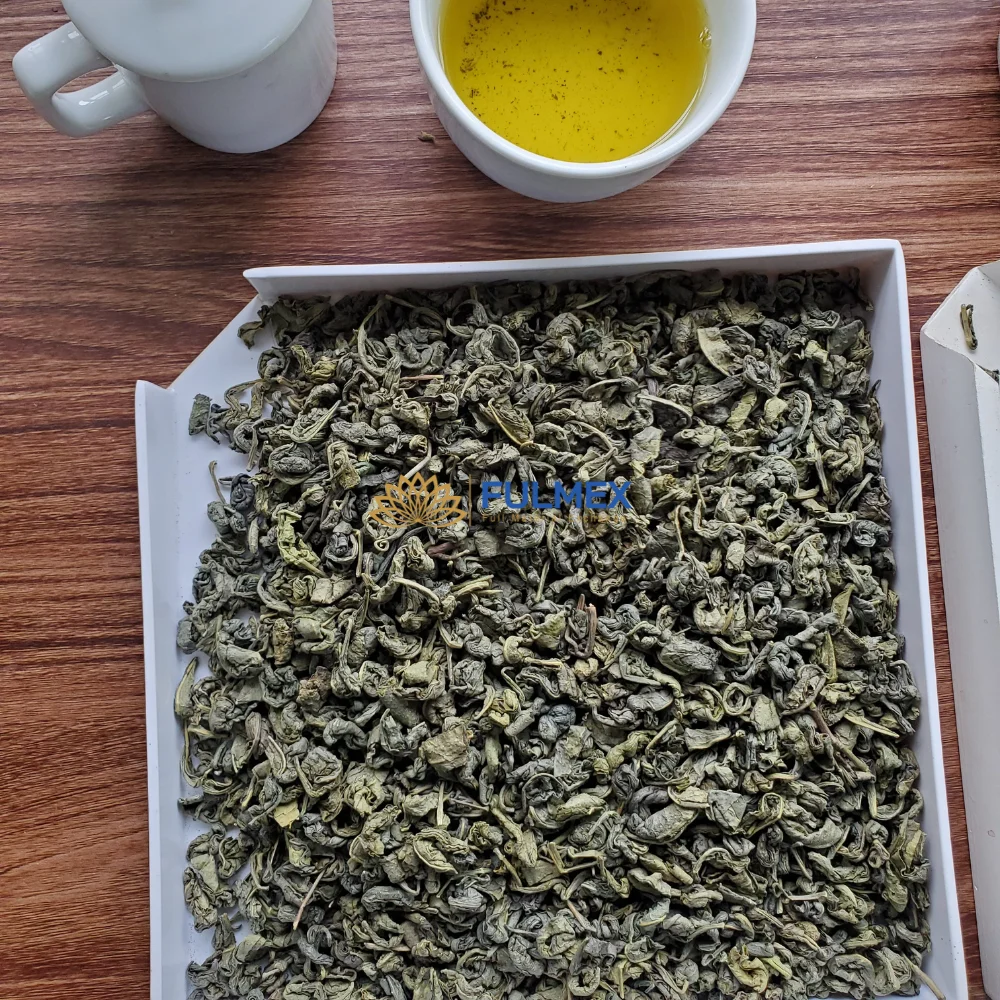 Packing PP Kraft PE bag Green tea Pekoe high quality good liquor from Vietnam tea manufacturer