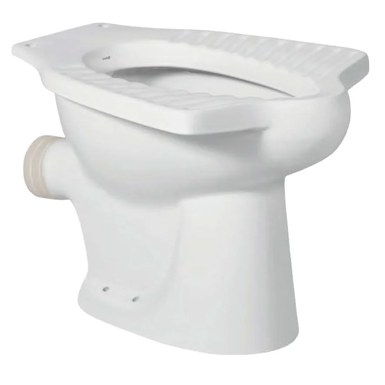 Amazing Offer on Assured Quality P-trap Floor Mounted Bathroom White Ceramic WC Sanitary Wear Water Closet Toilet