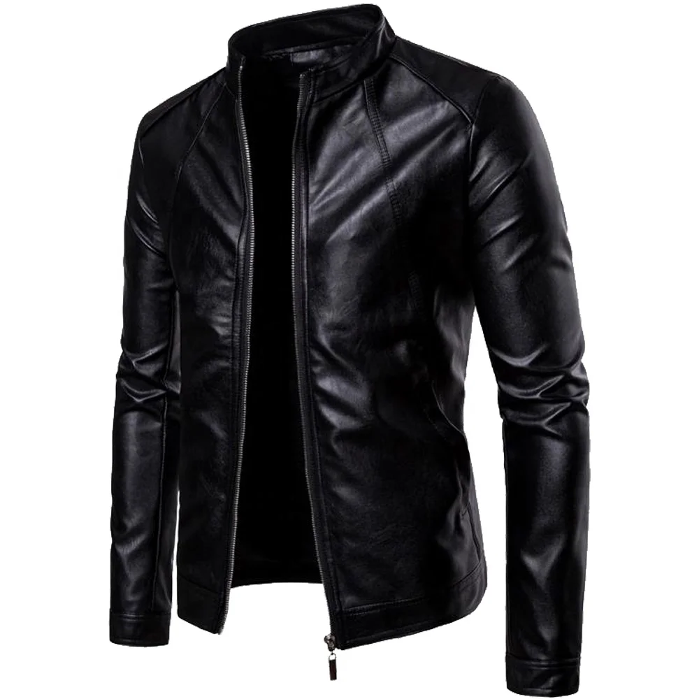 Lame Skin With Extra Shine PU Leather Fashion Jacket