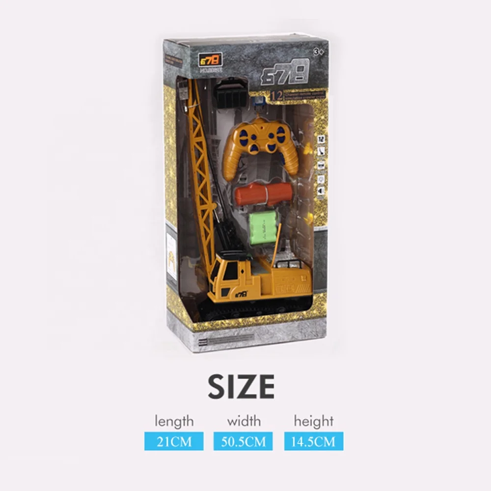 
Best selling 10 channel RC Construction Crawler Crane Truck Remote Control Toys Mobile Crane 