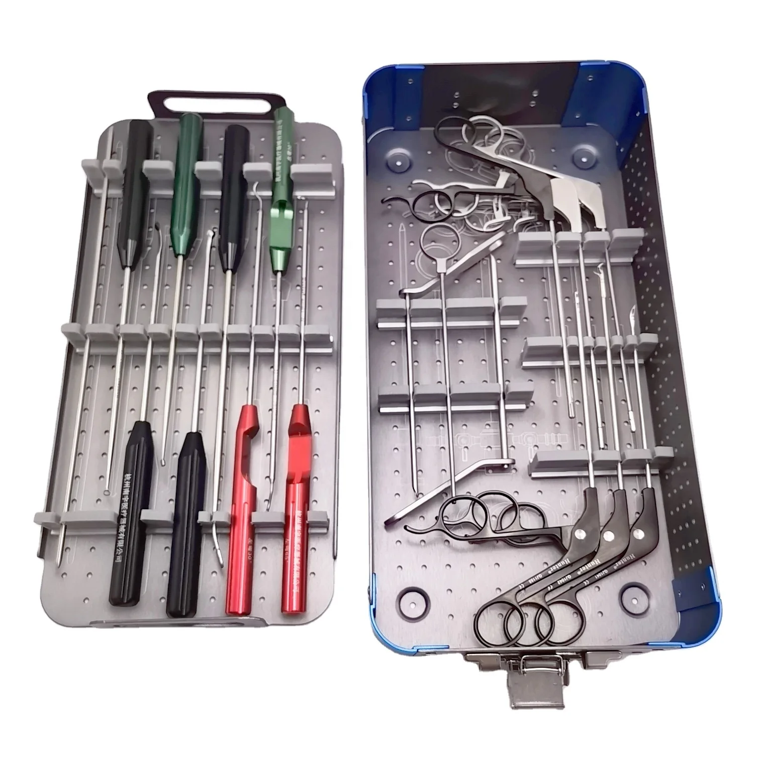 Basic Orthopedic Instrument Set Large Fragment Instrument Set Orthopedic Surgical Instruments For Lower Limb Trauma Plate