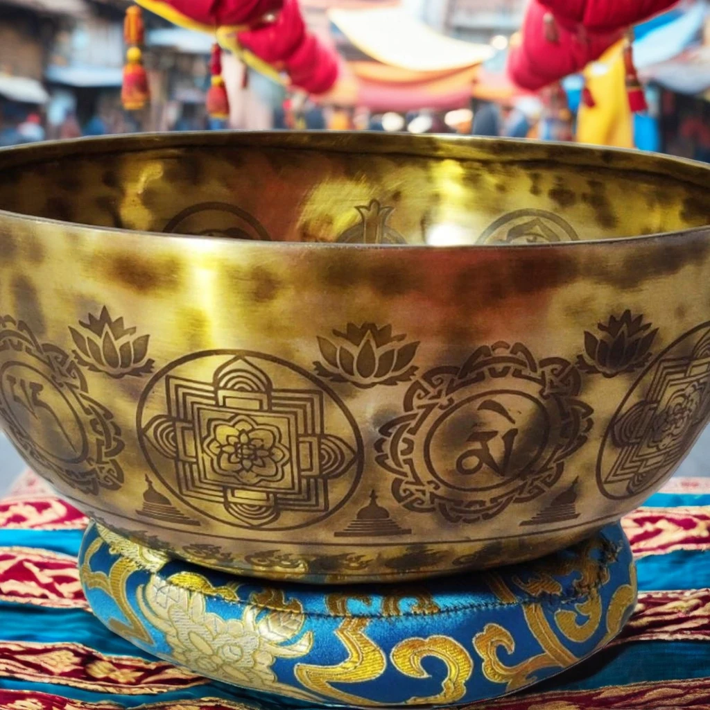Bronze Singing Bowl/7 Metal bowl /Nepal made singing bowls