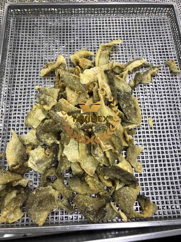 High Quality Vietnamese Salted Egg Fish Skin Crispy Delicious Fried Salmon Cat Fish with Salted Egg Snack at a cheap price