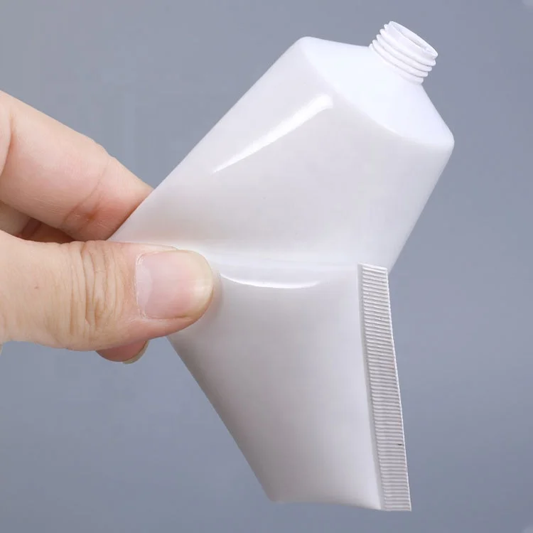 Empty Plastic 100 ml Flip Top Squeeze Bottles Body Cream Nail Lotion Customized skin care Packaging Plastic Tube