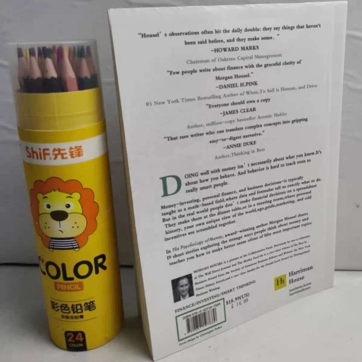 Perfect binding The psychology of money educational custom novel English learning books for adults stock book wholesale