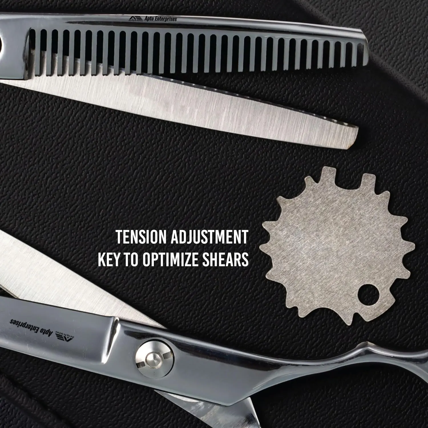 Professional Scissor Kit 6.5 Inches Stainless Steel Regular Thinning Haircut Grooming Scissors For Barber Hairdresser Salon