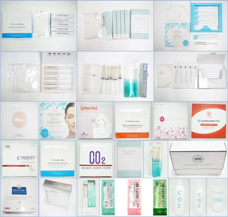 New carboxy therapy Korean cosmetics, Mask packs co2 carboxy therapy DJ carborn therapy made in Korea