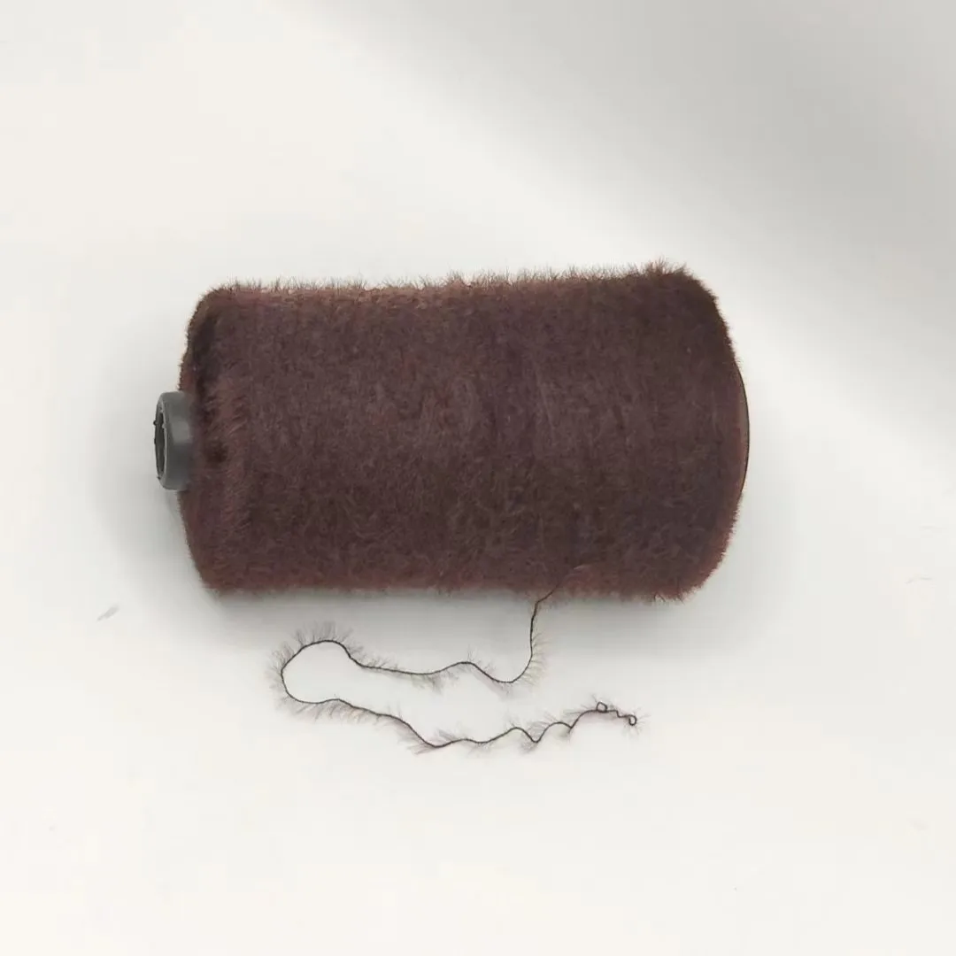 100% Nylon Feather Yarn Imitation Mink Yarn Manufacturers Direct Sale