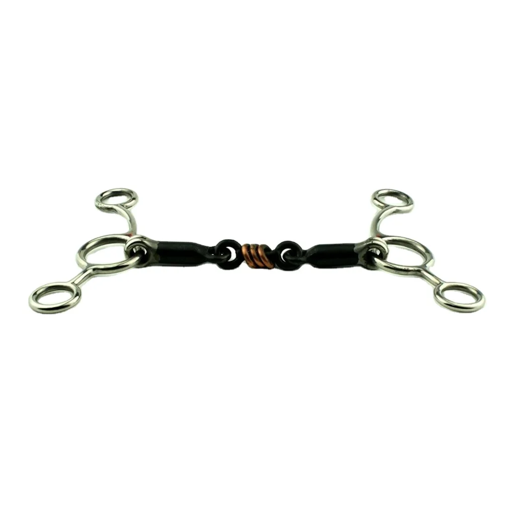 Cheap Price Sweet iron snaffle bit sliding gag horse bit