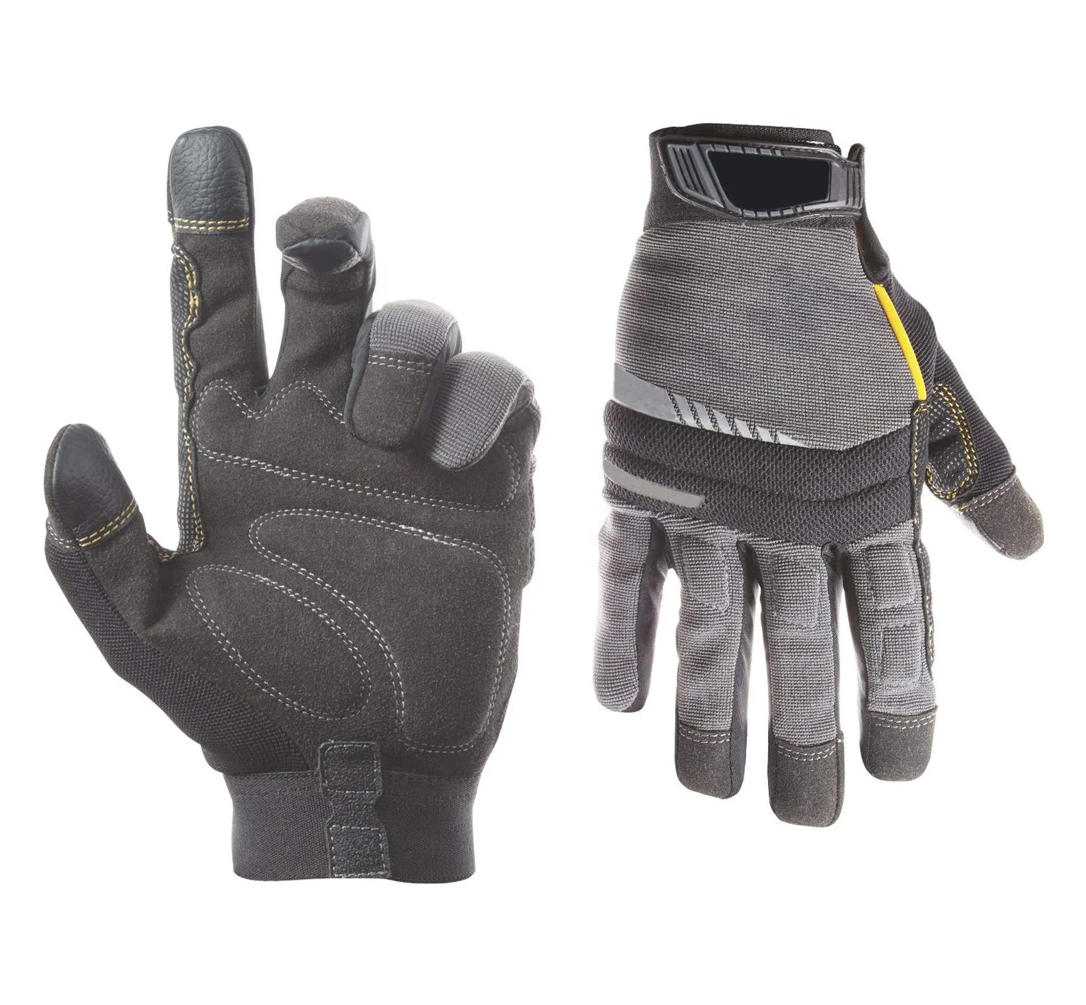 High quality with cheap price Black nitrile coated gloves car assembly glove Nitrile Work Gloves