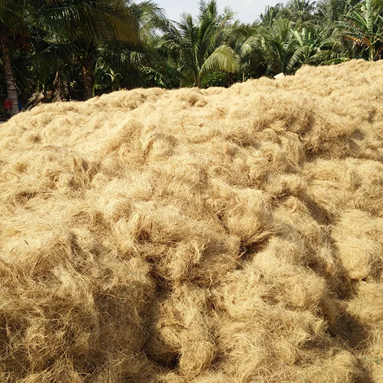 Highly rated Export Coconut coir Fiber 100% Natural Coconut Fiber for mattress Premium quality Brownish yellow made in Viet Nam